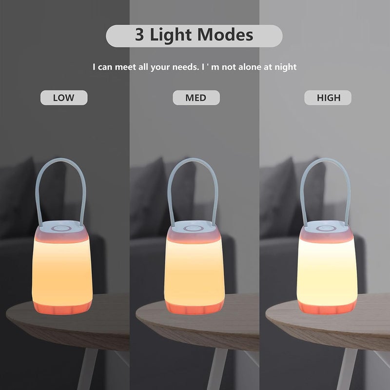 Hilngav 6 Pack LED Camping Light, 3 Modes Battery Powered Night Light for Indoor and Outdoor Emergency Light, Tent Lantern, Camping, Gifts (Includes 18 AAA Batteries) - Image 2